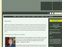 Tablet Screenshot of diamondchurch.org